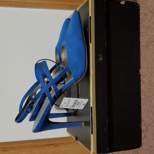 Worthington High Heels, Size 10, Cobalt